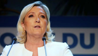 زعيمة اليمين المتطرف في فرنسا مارين لوبن