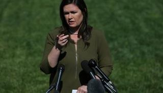 سارة ساندرز المتحدثة باسم البيت الأبيض