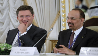 خالد الفالح وألكسندر نوفاك 