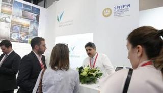 جناح مدينة الملك عبدالعزيز للعلوم والتقنية في منتدى سانت بطرسبرج