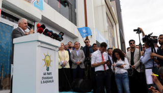 جانب من كلمة يلدريم بمدينة ديار بكر