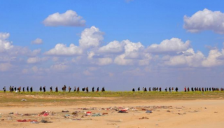 خروج جماعي من بلدة الباغوز - أرشيفية