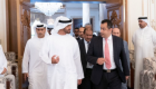 محمد بن زايد ورئيس وزراء اليمن يبحثان العلاقات الأخوية بين البلدين