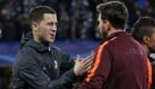 هازارد يرفض مقارنته بميسي