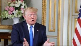 الرئيس الأمريكي دونالد ترامب