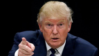 الرئيس الأمريكي دونالد ترامب