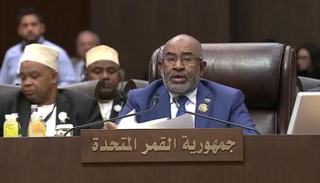 رئيس جمهورية القمر المتحدة غزالي عثماني 