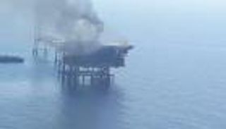 حريق في حقل غاز بحري مشترك بين إيران وقطر