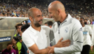 جوارديولا ينتزع من زيدان لقب المدرب الأكثر شهرة في العالم