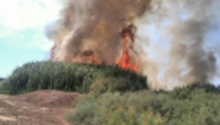 اتهام تركيا وداعش بحرق المناطق الكردية