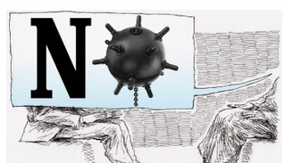 رسامو الكاريكاتير الإيرانيون يهاجمون خيانة طهران