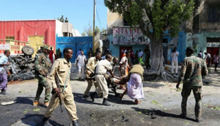 انتشار للجيش الصومالي بأحد مواقع التفجيرات السابقة