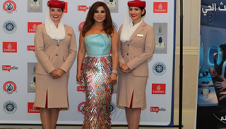 نجوى كرم تشارك في ختام "ستارز أون بورد" بجزر البهاما