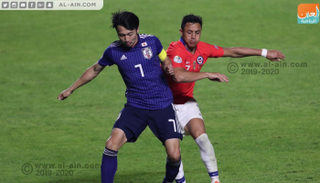 من مباراة تشيلي واليابان