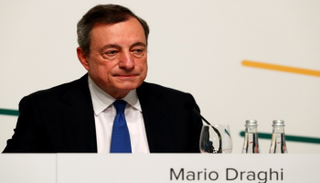 ماريو دراجي رئيس البنك المركزي الأوروبي - رويترز