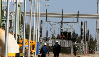 محطة كهرباء في قطاع غزة