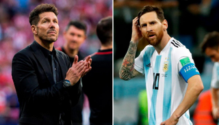 سيميوني وميسي