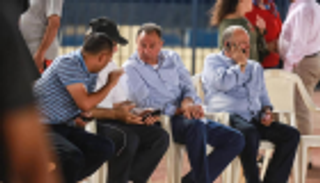 الخطيب يدعم لاعبي "الفراعنة" قبل مواجهة زيمبابوي