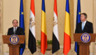 السيسي ورئيس رومانيا يستعرضان جهود مكافحة الإرهاب