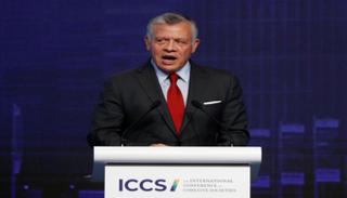 جانب من كلمة العاهل الأردني الملك عبدالله الثاني