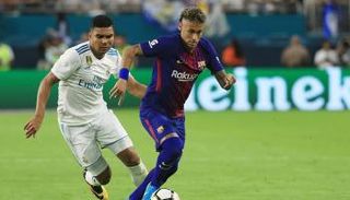 نيمار مع برشلونة ضد الريال