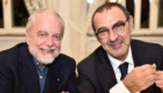 رئيس نابولي يتمنى فشل ساري مع يوفنتوس