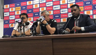 وجدي كشريدة بجوار ألان جيريس