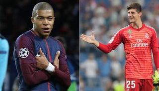 تيبو كورتوا وكيليان مبابي