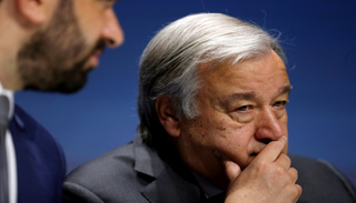 الأمين العام للأمم المتحدة أنطونيو جوتيريس