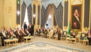 خادم الحرمين الشريفين يستقبل كبار مسؤولي الرياضة السعودية