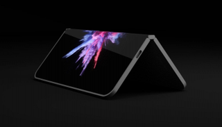 تصميم تقريبي لجهاز surface بشاشتين