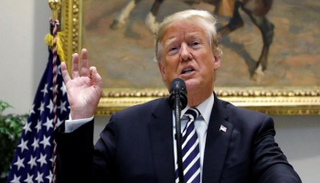 الرئيس الأمريكي دونالد ترامب