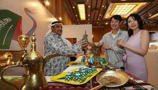 جانب من فعاليات الأسبوع الثقافي السعودي في سول