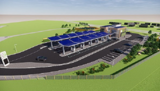 التصميم المقترح لمحطات شحن السيارات الكهربائية