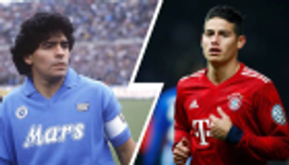 نابولي يعيد قميص مارادونا للحياة مع رودريجيز