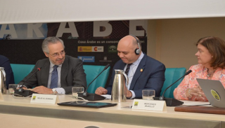 جانب من ندوة ثقافة التسامح