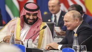 الأمير محمد بن سلمان وبوتين في قمة العشرين السابقة بالأرجنتين