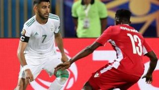 من مباراة الجزائر وكينيا