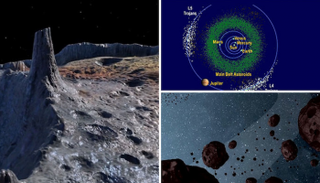 صورة تخيلية للكويكب 