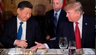 لقاء سابق بين الرئيسين الصيني والأمريكي