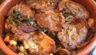 طريقة عمل طاجن الدجاج بالخضار في الفرن