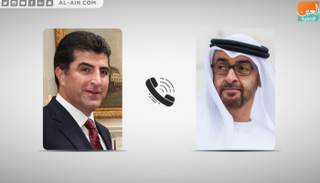 الشيخ محمد بن زايد آل نهيان ونيجيرفان بارزاني