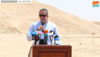  الدكتور خالد العناني، وزير الآثار المصري