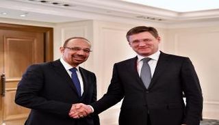 وزيرا الطاقة الروسي والسعودي