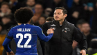 ويليان يرحب بتولي لامبارد قيادة تشيلسي