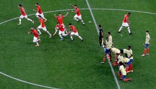 لاعبو كولومبيا