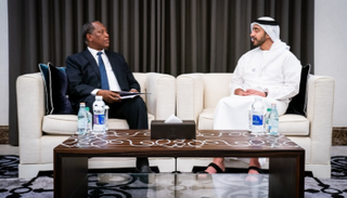 الشيخ عبدالله بن زايد آل نهيان ووزير خارجية تنزانيا