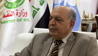  وزير النفط العراقي ثامر الغضبان