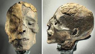 المومياء التي أجريت عليها الدراسة 