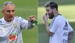 تيتي يحذر لاعبي البرازيل من لدغات ميسي